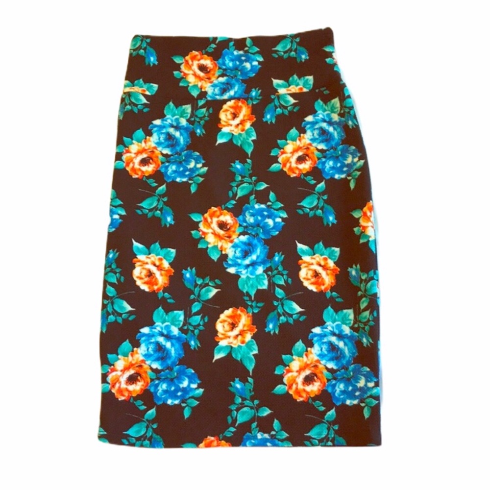 💥 MOVING SALE LLR Cassie Skirt Floral LuLaRoe XS